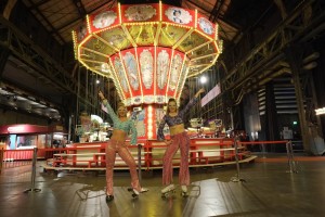 "Disco Fieber" auf dem Historischen Jahrmarkt in Bochum     