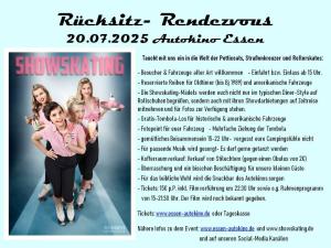 Rücksitz Rendezvous by Showskating im Autokino Essen 20.07.2025